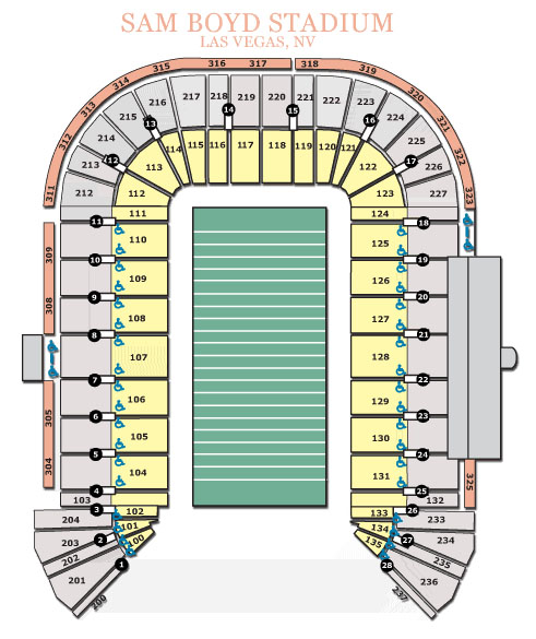 Sam Boyd Stadium - Las Vegas